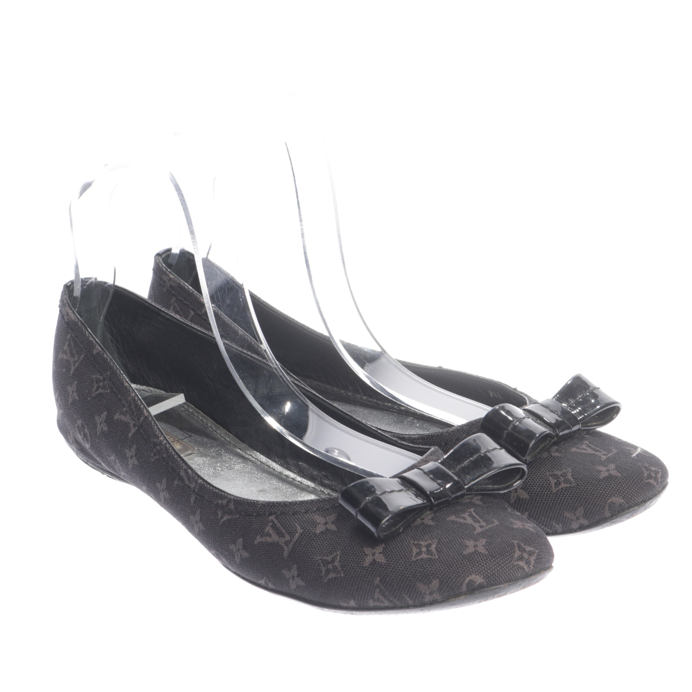 Louis Vuitton Halbschuhe 38,5 in Schwarz: Vorderseite