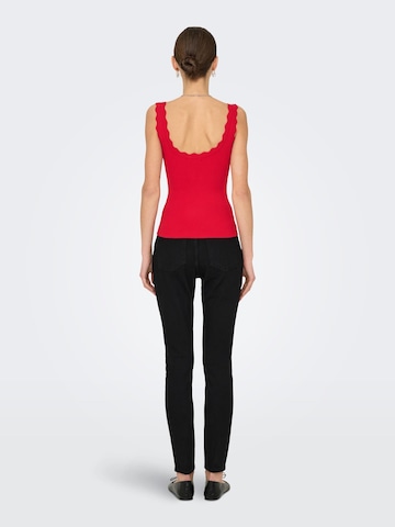 JDY Top 'JDYNANNA' in Red