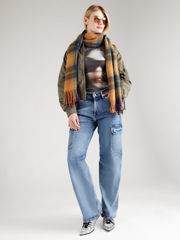 Wide leg Pantaloni eleganți 'Eve' de la G-STAR pe albastru