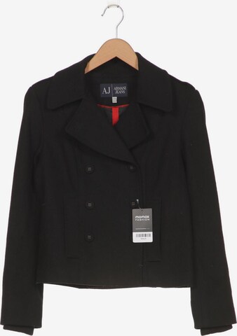 Armani Jeans Jacket & Coat in XL in Black: front