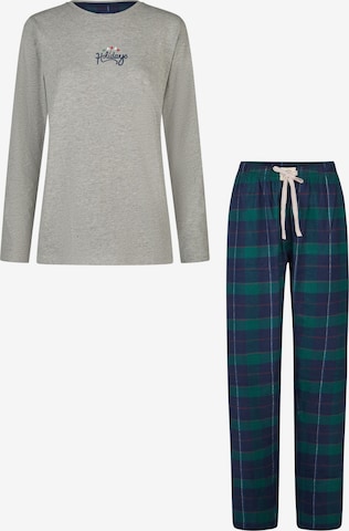 Pyjama 'Christmas' Happy Shorts en vert : devant