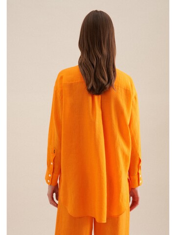 SEIDENSTICKER Bluse 'Schwarze Rose' in Orange