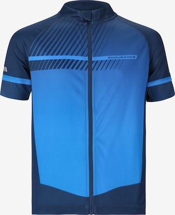 ENDURANCE Performance Shirt in Blue: front