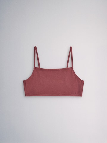 The Set Bustier BH in Braun
