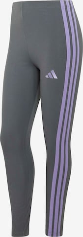 ADIDAS SPORTSWEAR Sportovní kalhoty 'Essentials' – šedá: přední strana