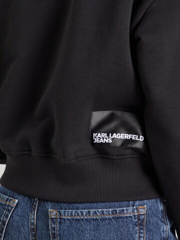 KARL LAGERFELD JEANS Суичър 'ESSENTIAL' в черно