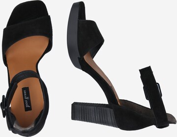 Paul Green Strap sandal in Black