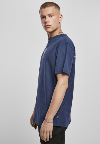 Urban Classics Shirt 'Chinese Symbol' in Blau