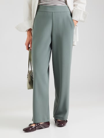 ABOUT YOU Wide Leg Hose 'Tamina' in Grün: Vorderseite