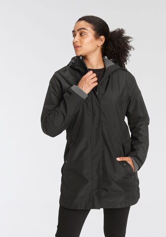 POLARINO Outdoorjacke in Schwarz