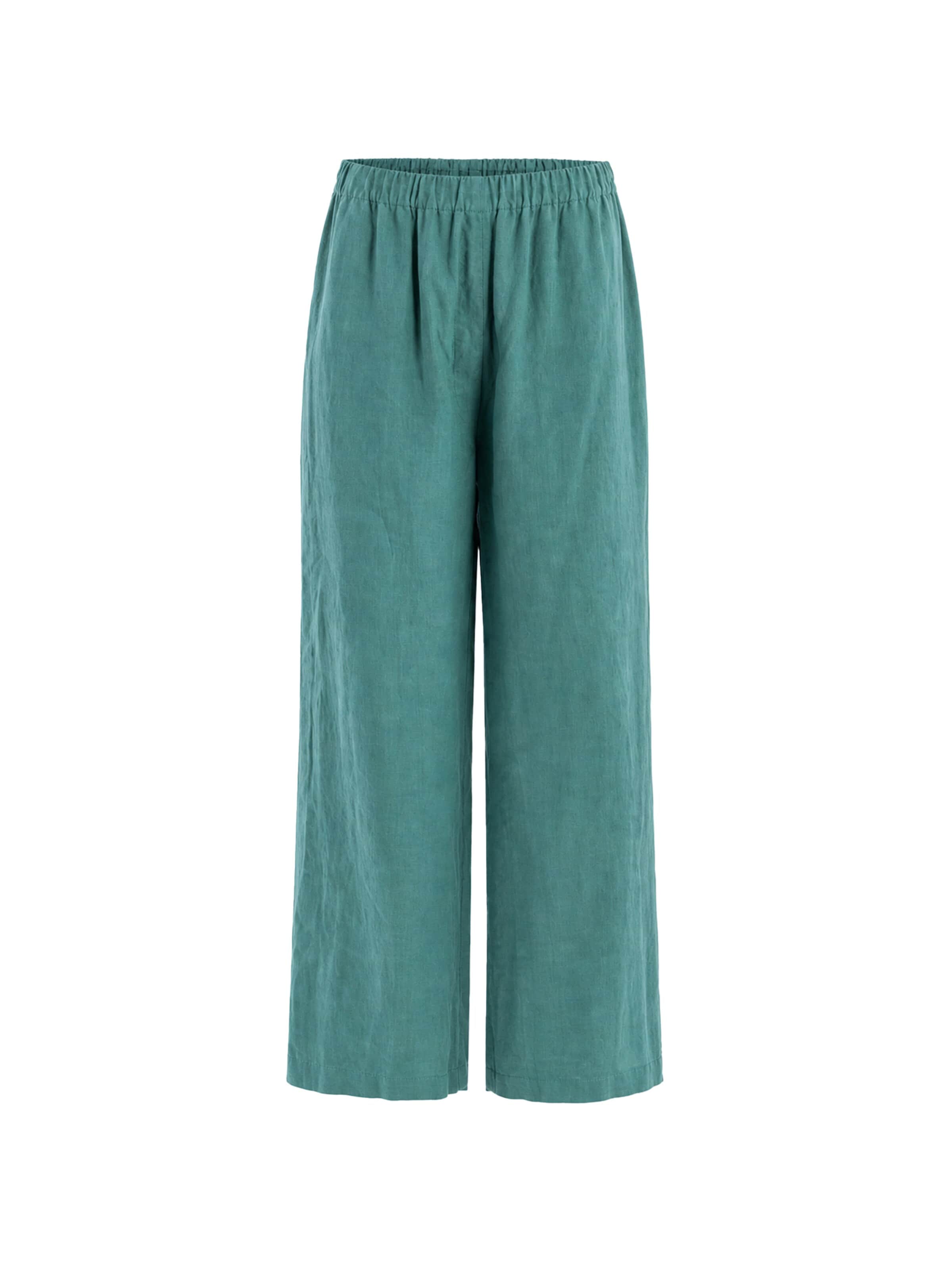 Loosefit Pantaloni di Haris Cotton in verde: frontale