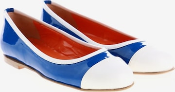 Saint-Honoré Paris Souliers Ballerinas 35 in Blau: predná strana