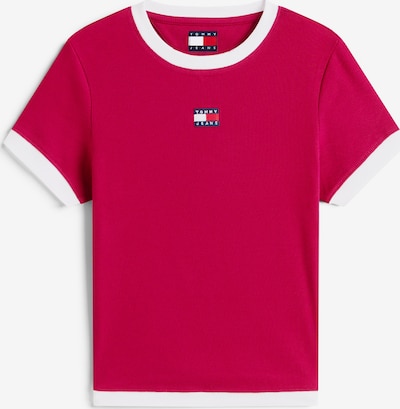 Tommy Jeans Paita värissä syklaami / valkoinen, Tuotenäkymä