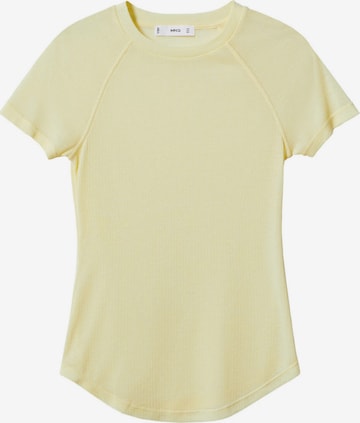 MANGO Shirt 'AZUL' in Yellow: front