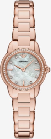 Emporio Armani Uhr in Gold: Vorderseite