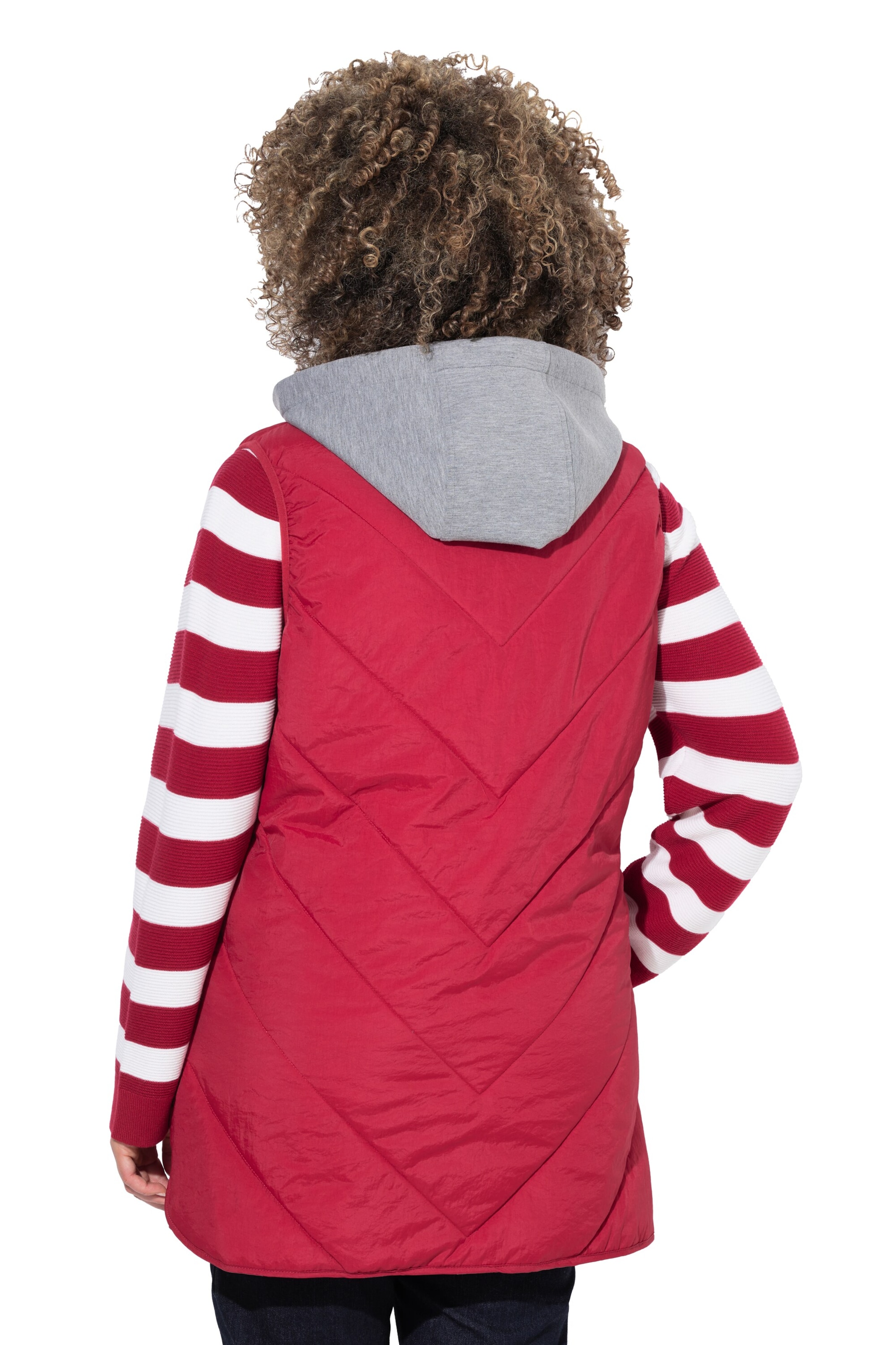 Ulla Popken Vest in Red