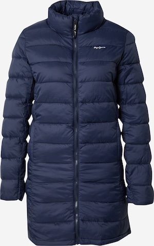 mėlyna Pepe Jeans Žieminė striukė 'MADDIE': priekis