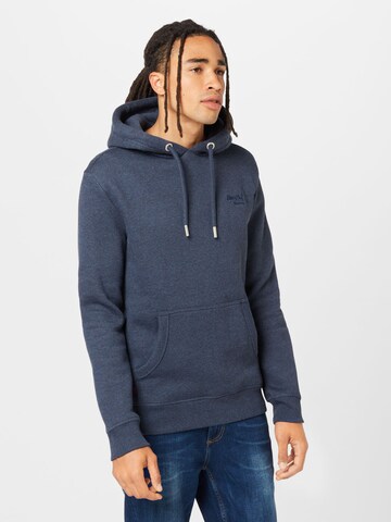 Superdry Sweatshirt in Blau: Vorderseite