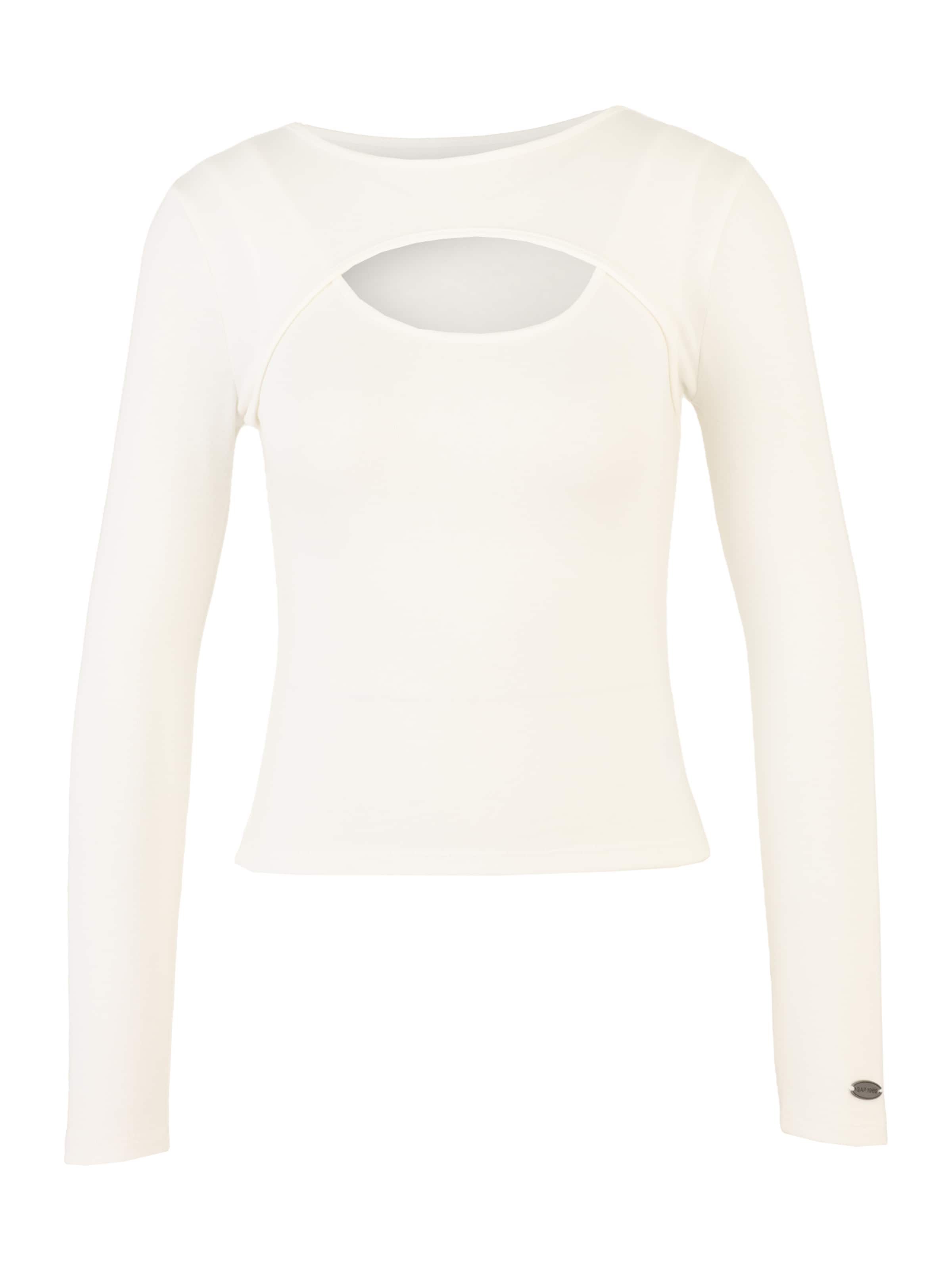 Gap Tall T-shirt en blanc cassé, Vue avec produit