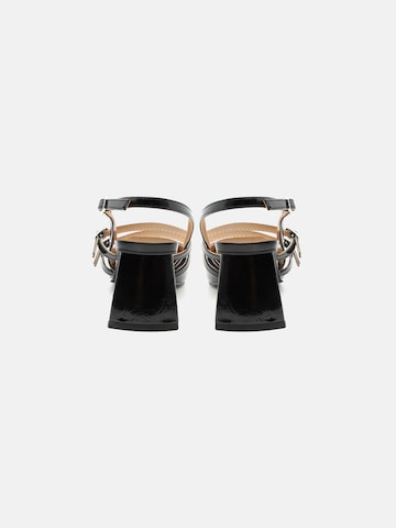 Bianco - Zapatos destalonado 'Maralyn' en negro