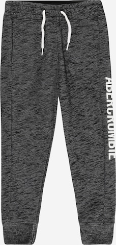 Abercrombie & Fitch Tapered Hose in Grau: predná strana