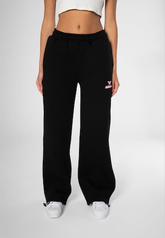 Felicious Loosefit Bukser i sort: forside