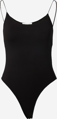 TOPSHOP T-shirtbody i svart: framsida