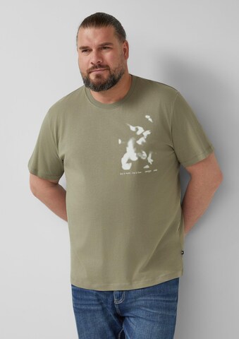 T-Shirt s.Oliver en vert : devant