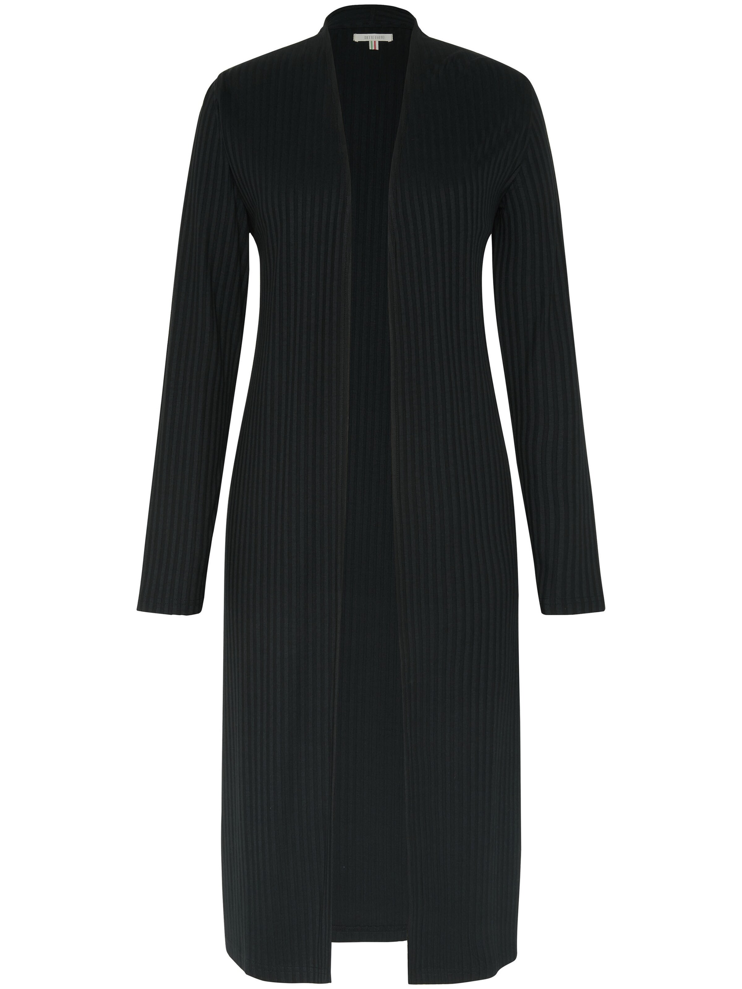 Detto Fatto Strickjacke in Schwarz: Vorderseite