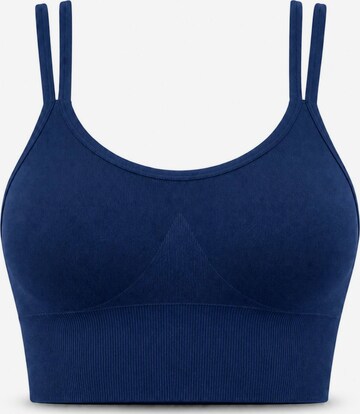 AOTTORI Sport-BH in Blau: Vorderseite