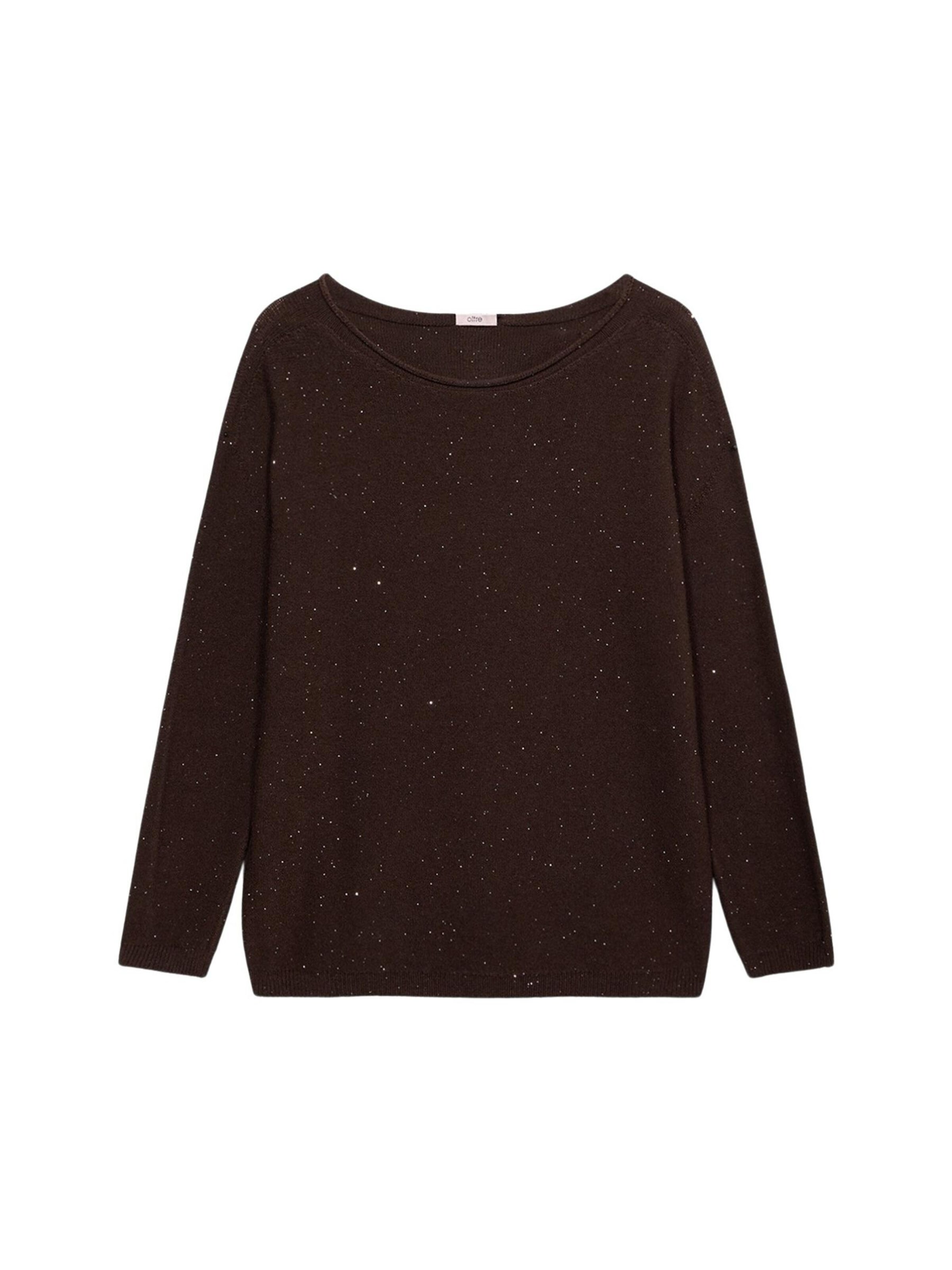 Pull-over oltre en marron : devant