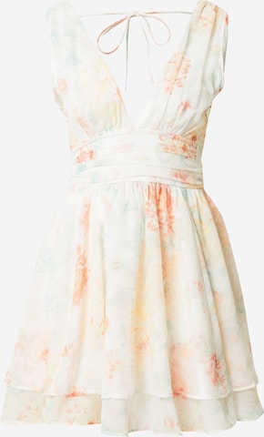 Abercrombie & Fitch Φόρεμα σε λευκό: μπροστά