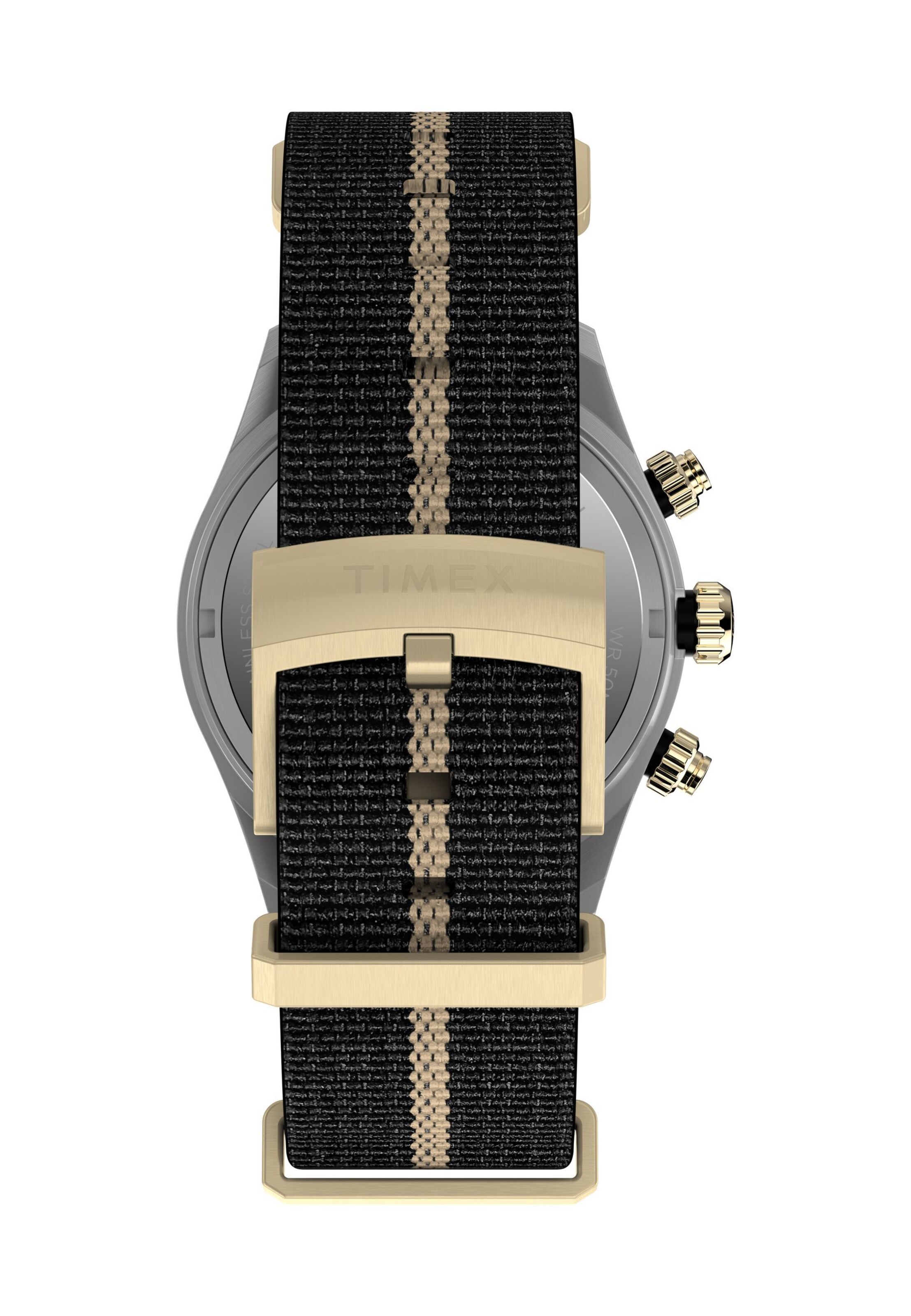 Montre à affichage analogique ' Waterbury Heritage ' TIMEX en noir