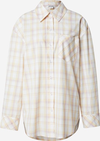 Camicia da donna di Monki in giallo: frontale