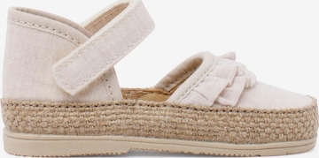 Pisamonas Sandale in Beige: Vorderseite