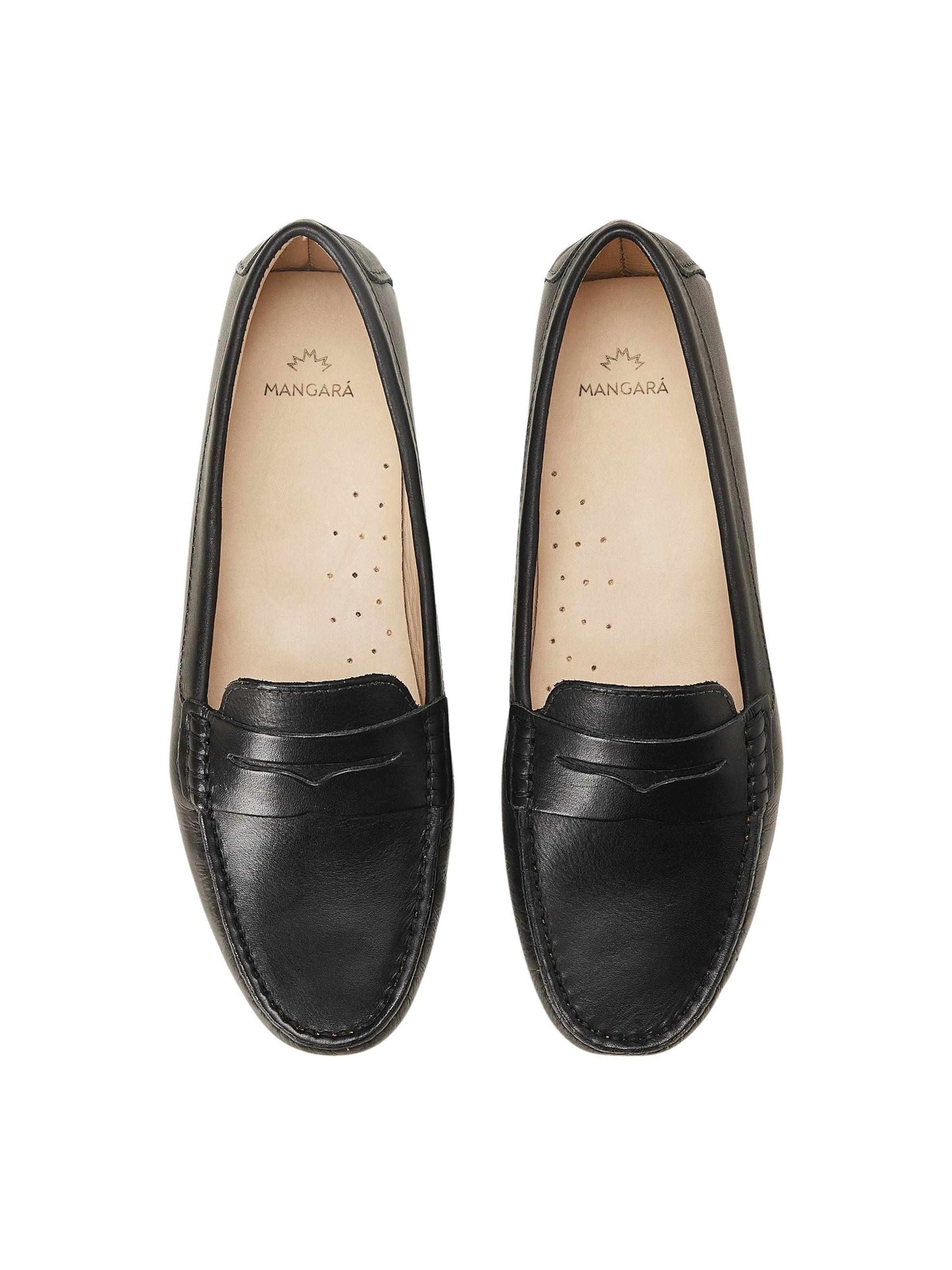 Mangara Atelier Mocassins 'Angico' in Zwart