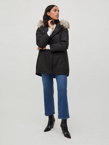 VILA Winter Jacket 'Loui' in Black