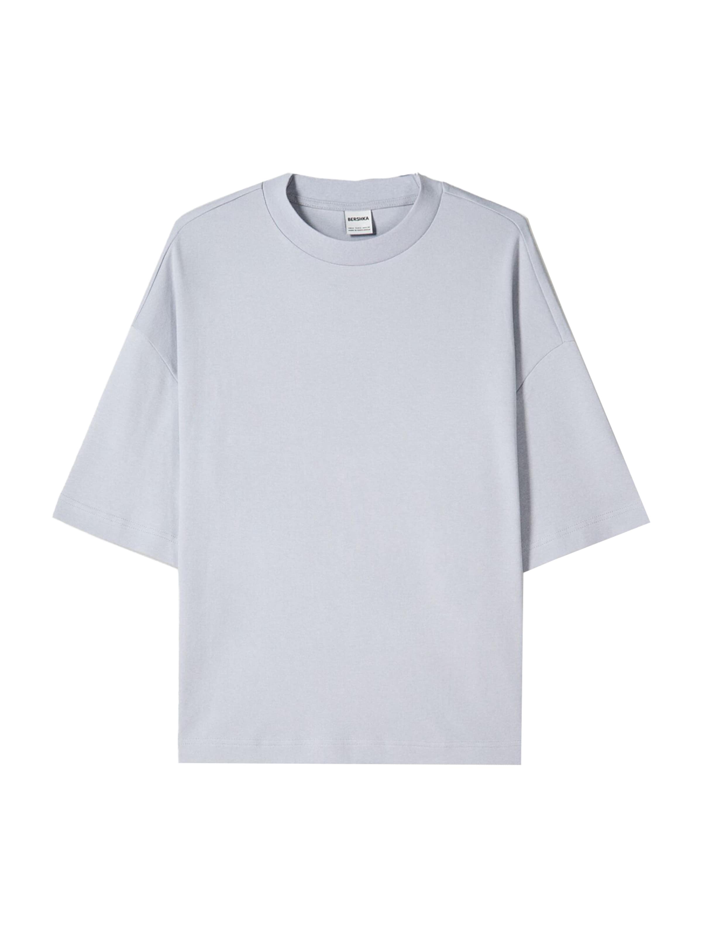 Bershka Shirt in Blauw: voorkant