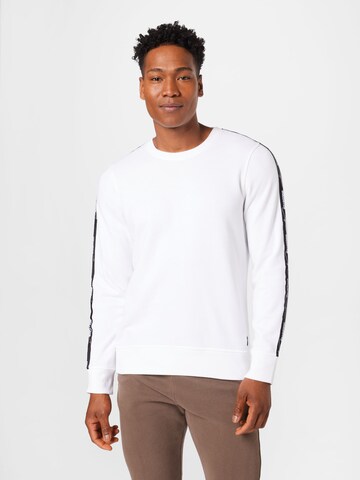 HOLLISTERSweater majica - bijela boja: prednji dio