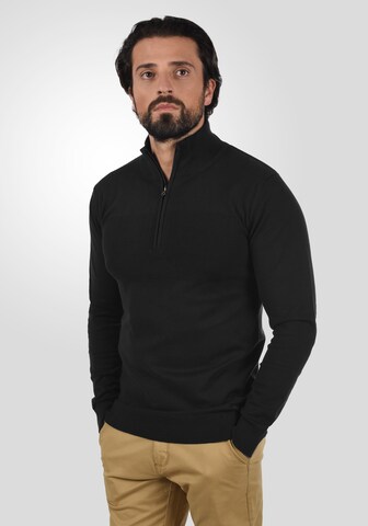 INDICODE JEANS Sweater 'Erno' in Black: front