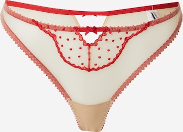 ETAM String 'EMERVEILLEE' in Red: front