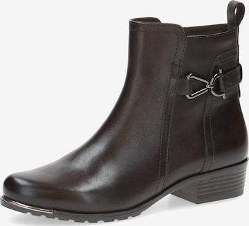 CAPRICE Ankle Boots in Brown: front