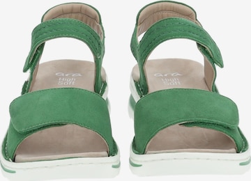 Sandales ARA en vert