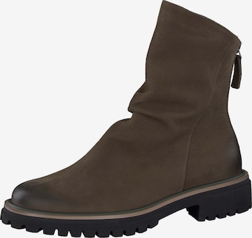 Paul Green Ankle Boots in Green: front