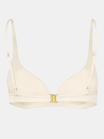 Top per bikini 'Ligeia V-Wire Darted Bikini Top Ivory' di MAREZZA in beige