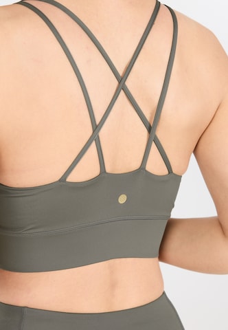 Athlecia Bustier Sport bh 'Elli' in Grijs