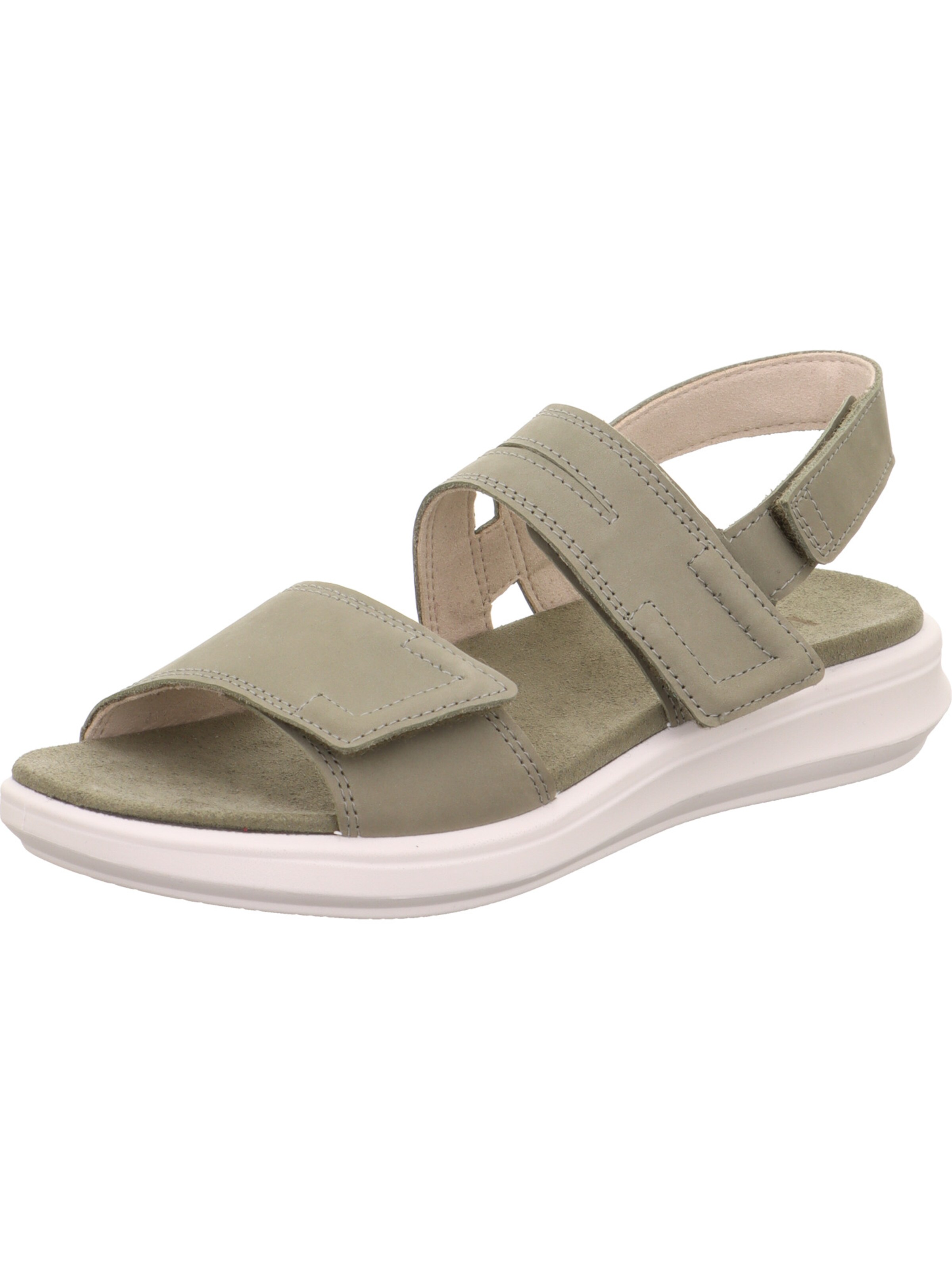 Legero Strap Sandals 'Ella' in Green: front