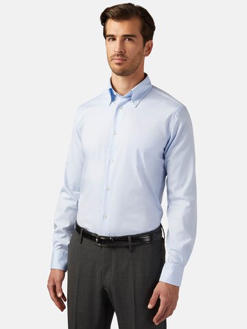 Boggi Milano - Regular Fit Camisa em azul: frente