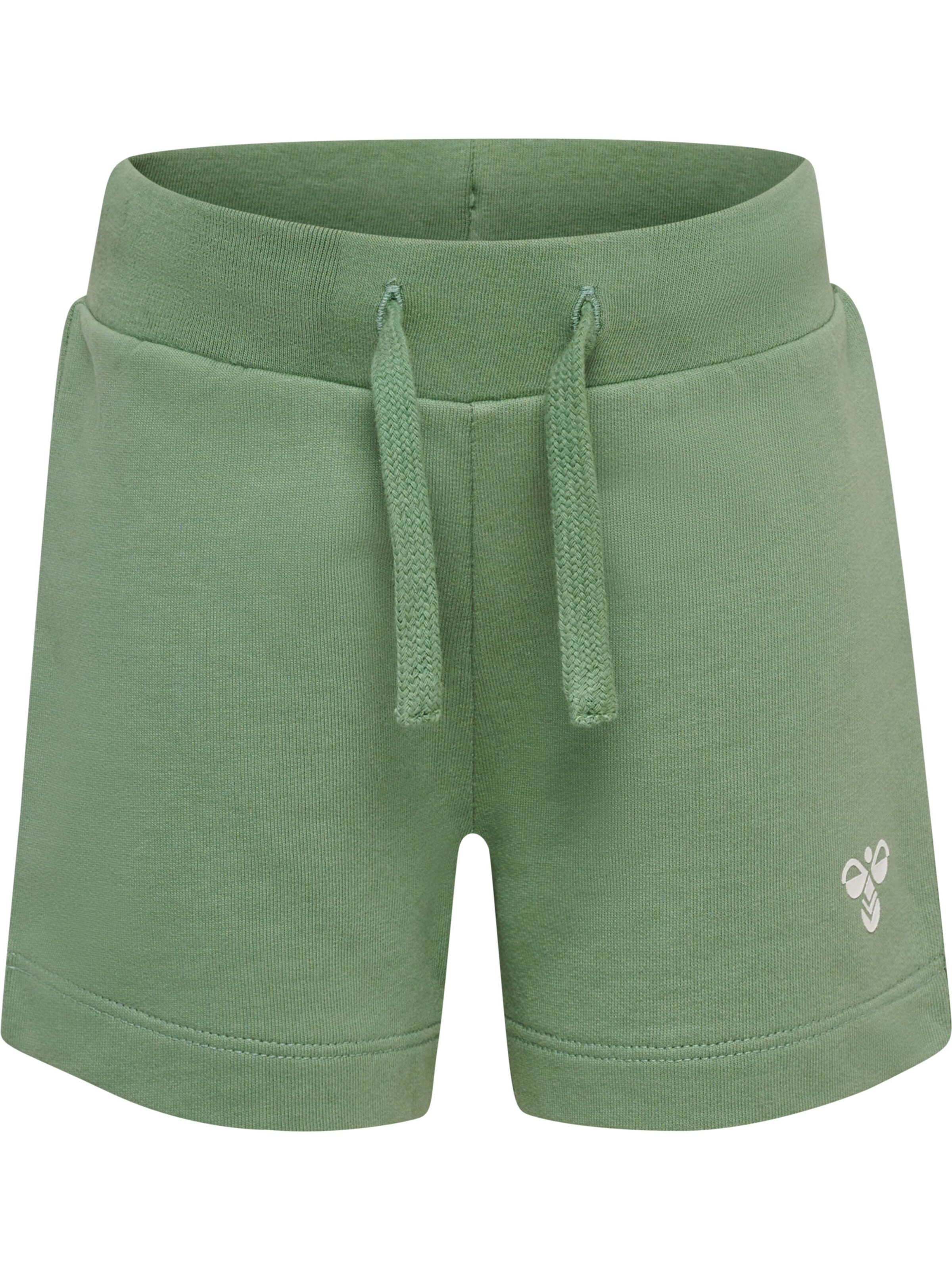 Hummel Regular Broek in Groen: voorkant