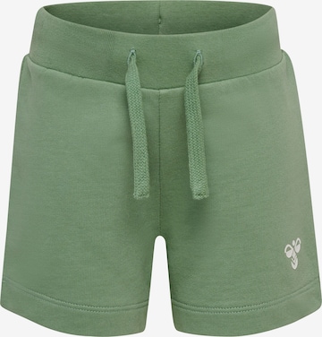 Hummel Trousers in Green: front